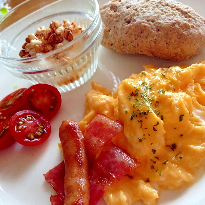 ワンプレート朝食 レシピ 作り方 By Mama S Cafe 123 楽天レシピ ワンプレート朝食 レシピ 作り方 By Mama S Cafe 123 楽天レシピ